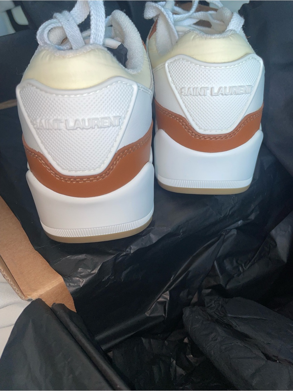 SAINT LAURENT BUMP Sneakers sz37 BNWt - Picture 7 of 10